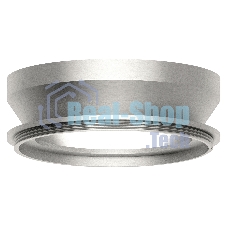 Насадка для корпуса светильника N8907 MCH хром матовый D85*H30mm Out25mm GX53