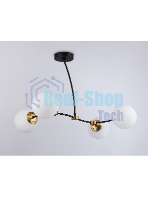 Светитльник Ambrella Light TR2544/4 BK/SB черный/бронза E27/4 max 60W 700*450*450