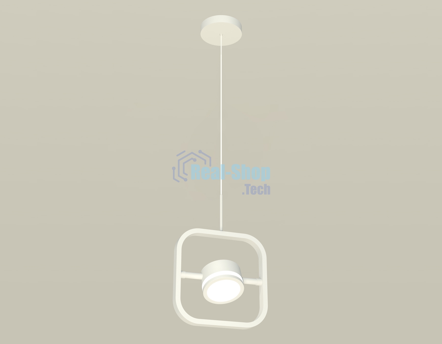Светильник Ambrella light XB9118150 SWH/FR белый песок/белый матовый GX53 (C9118, N8412)