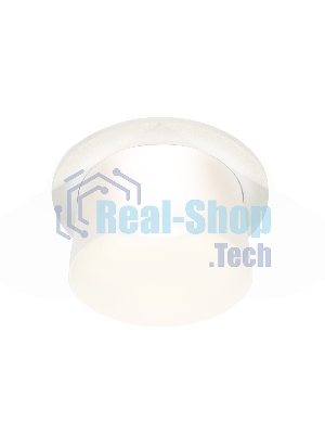 Комплект встраиваемого светильника Ambrella light XC7621045 SWH/FR белый песок/белый матовый MR16 GU5.3 (C7621, N7170)