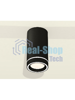 Светильник Ambrella Light XS8162004 SBK/FR черный песок/белый матовый GX53 (C8162, N8434)