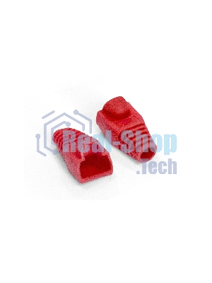 Колпачок ExeGate BC45-100-RD изолирующий для коннектора RJ-45, красный (100 шт)