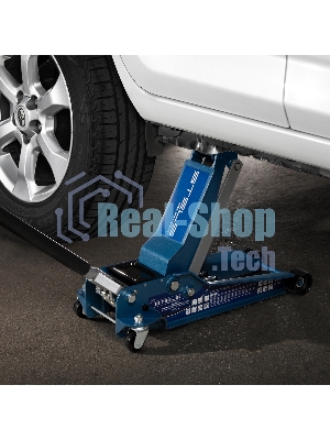 Домкрат Stels 51135 гидравлический подкатной быстрый подъем 3.5т low profile quick lift 100-565 мм