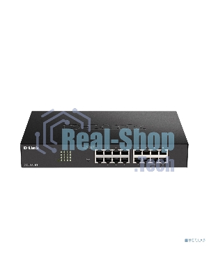 Коммутатор настраиваемый L2 c 16 портами DGS-1100-16V2/A2A 10/100/1000Base-T