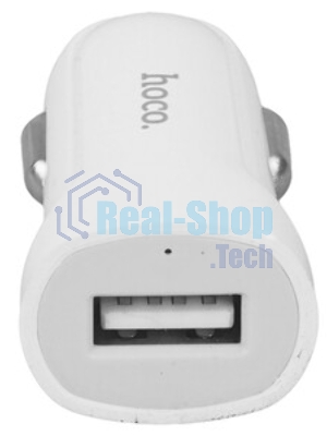 Авто ЗУ HOCO (6957531067788) Z2 белый АЗУ 1USB 1.5A для micro USB