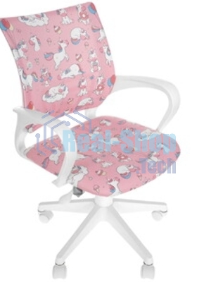 Кресло Бюрократ BuroKIDS 1 W мультиколор, ткань, 120 кг