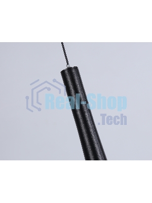 Светильник светодиодный подвесной для шинопровода GL4351 BK черный IP20 6W 4200K 48V 24° D40*H300
