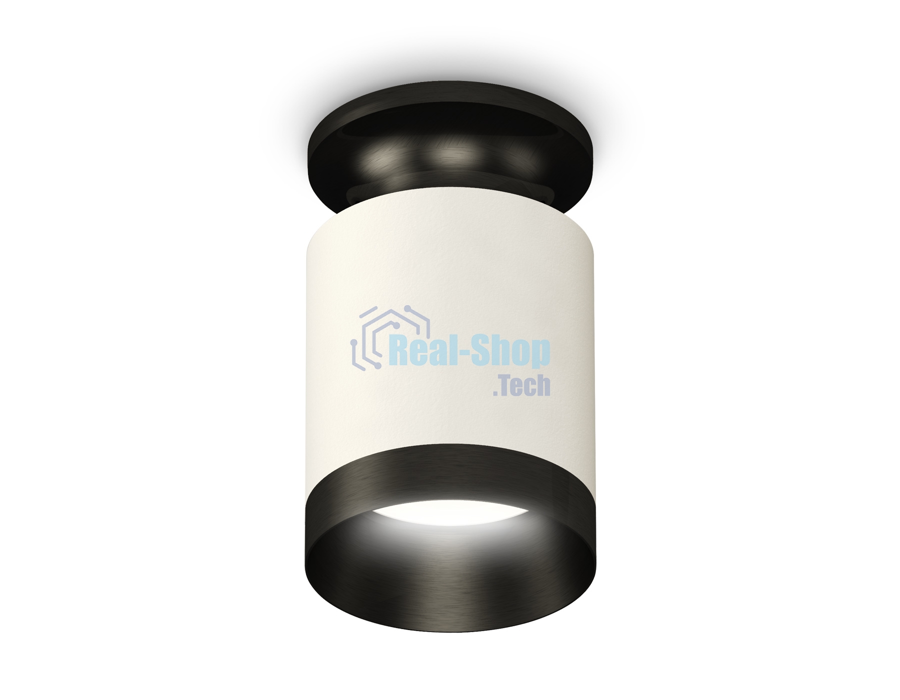 Светильник Ambrella Light XS6301121 SWH/PBK белый песок/черный полированный MR16 GU5.3 (N6902, C6301, N6131)