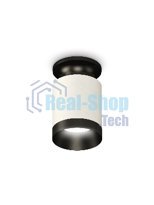 Светильник Ambrella Light XS6301121 SWH/PBK белый песок/черный полированный MR16 GU5.3 (N6902, C6301, N6131)