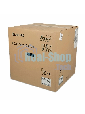 МФУ лазерное Kyocera Ecosys M2040dn (Азия) (1102S33AX0), A4, ч/б, печ. до 40 стр/мин., скан. до 40 стр/мин. (ч/б) 23 стр/мин. (цвет), 1200 x 1200 dpi (печать) 600x600dpi (скан.), USB, RJ-45 (старт.картр. TK-1178)