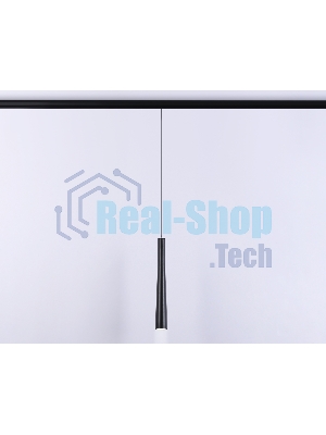 Светильник светодиодный подвесной для шинопровода GL4351 BK черный IP20 6W 4200K 48V 24° D40*H300