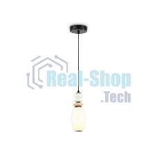 Светильник Ambrella light LH53141 BK/WH черный/белый 6W 3000K D120*1520