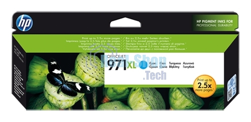 Картридж струйный HP №971XL CN626AE голубой для HP OJ Pro X476dw/X576dw/X451dw/X551dw (6600 стр.)