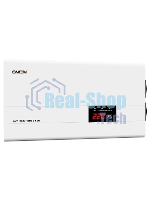 Сетевые фильтры SVEN Стабилизатор напряжения AVR SLIM-2000 LCD