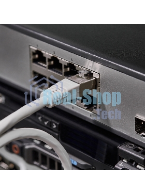 Пaтч-корд F/UTP Rexant, cat.6, RJ45-RJ45, экранированный, PVC серый, 0,5м