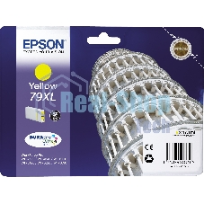 Картридж струйный Epson T7904 желтый повышенной емкости для WF-5110DW/WF-5620DWF