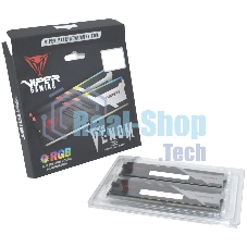 Оперативная память Patriot Viper Venom, DDR5, 32GB (2x16GB), 7200MHz, CL34, DIMM, с радиаторами, RGB, черный