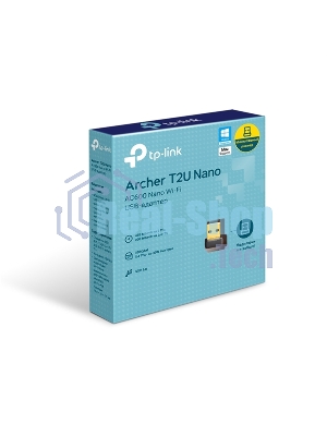 Адаптер TP-Link Archer T2U NANO AC600 Nano Wi-Fi USB-адаптер