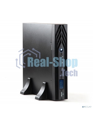Источник бесперебойного питания SKAT-UPS 1000-RACK-ON 1000ВА, 900 Вт, online, 2U, 2 внешние АКБ, не входят в комплект (9902)