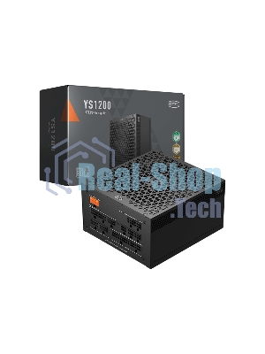 Блок питания PCCooler P5-YS1200-G1F черный 1200W 80 PLUS Gold, 135мм, модульный, черный