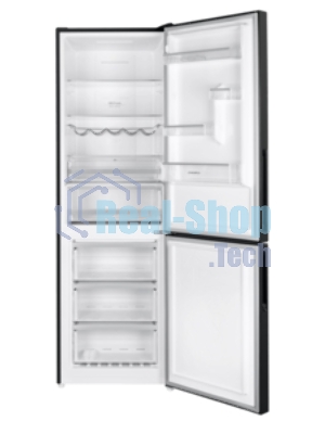 Холодильник Maunfeld MFF185NFB Inverter черный двухкамерный инвертор 240/100л морозилка снизу, No Frost