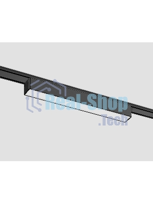 Светильник трековый светодиодный GV1449 BK черный IP20 10W 4200K 48V 230*26*24