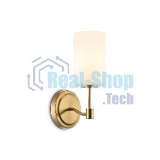 Настенный светильник Ambrella light LH56056 BS/FR латунь/белый матовый E14 max 40W 160*120*280