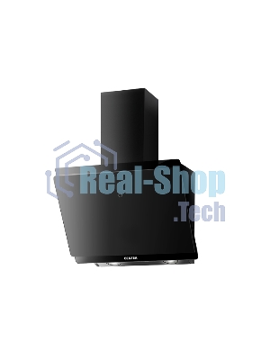 Вытяжка Centek CT-1830-60 Black <наклонная> ширина 60 см, 1000 м3/час (233 Вт), 3 скор, LED, сенсор