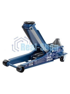 Домкрат гидравлический подкатной Stels 51136, быстрый подъем 3т low profile quick lift 75-515 мм про