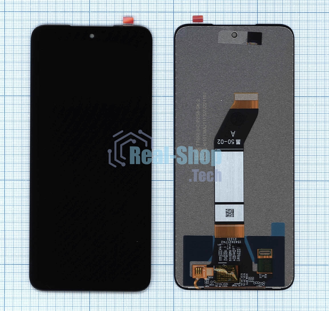 Дисплей для Xiaomi Redmi 10, Redmi 10 (2022), Redmi Note 11 4G (orig lcd) черный