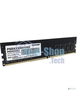 Оперативная память Patriot Signature, DDR4, 8GB (1x8 GB), 3200 MHz, CL22, DIMM
