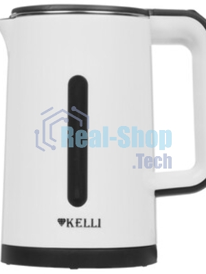 Чайник электрический Kelli KL-1375 1,8л. пластик, белый
