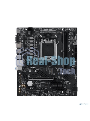 Материнская плата MSI PRO A620AM-B EVO A620, AM5, 2хDDR5, 1хPCIEx16, 1хPCIEx1, 1хM.2, 1хTypeC, 6хUSB3.2Gen1, 6хUSB2.0, 2хSATA3.0, 2.5G, VGA, HDMI, M-ATX, RTL