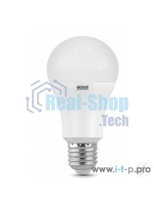 Лампа светодиодная Gauss 23212 LED Elementary A60 12W E27 1130lm 3000K 1/10/50 0