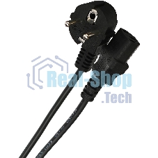 Кабель компьютер-розетка 220V (EURO) VDE 3G0,75мм2 VCOM CE021-CU 1,8 м