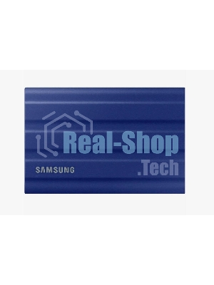 Внешний SSD Samsung T7 Shield, 2TB, USB 3.2 Gen 2 Type-C, R/W 1050/1000, синий