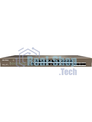 Коммутатор 24PORT 1000M POE 4SFP G5328P-24-410W IP-COM