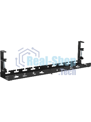 Кабель-канал Cactus CS-CM-700-1BK для столов 72.8x13x19см черный