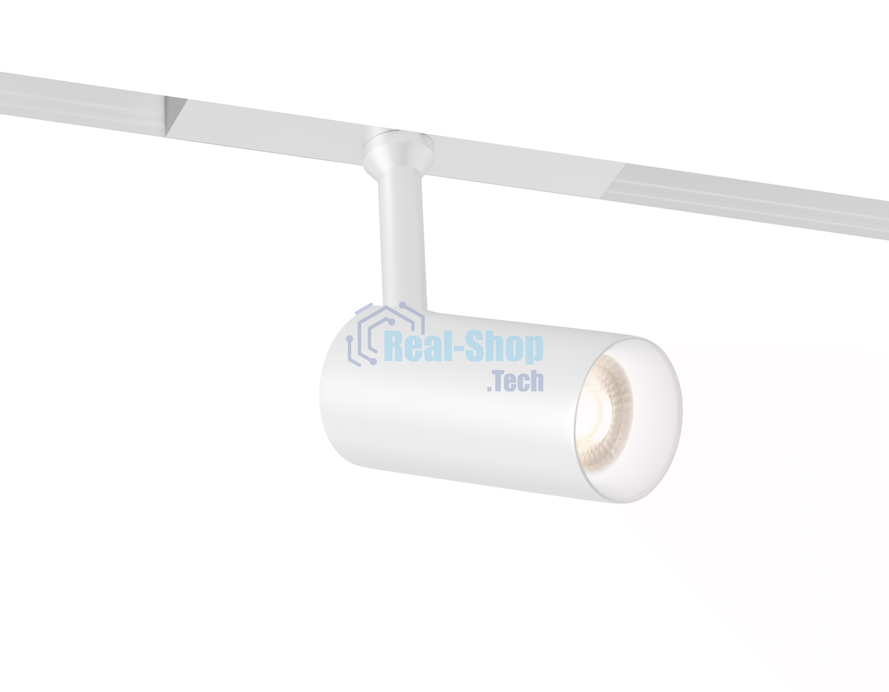 Трековый акцентный светильник Ambrella light GL4401 WH белый IP20 7W 3CCT 3000-6000K SMART 48V 24° D35*90