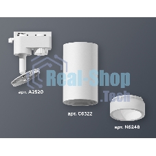 Светильник Ambrella light XT6322160 SWH/FR белый песок/белый матовый MR16 GU5.3 (A2520, C6322, N6248)