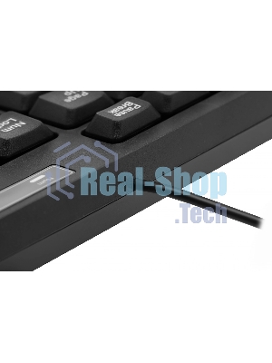 Клавиатура проводная Defender Concept HB-164, USB, черный