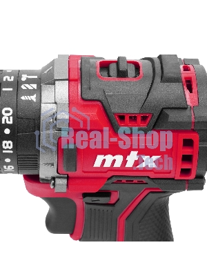 Дрель-шуруповерт MTX CIDS-BL-20, 20 В, 2 Ач, 60 Нм, бесщеточный, ударный