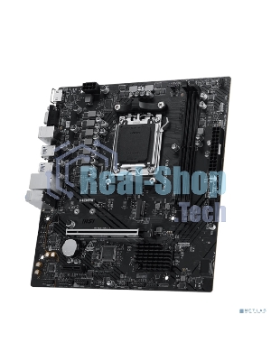 Материнская плата MSI PRO A620AM-B EVO A620, AM5, 2хDDR5, 1хPCIEx16, 1хPCIEx1, 1хM.2, 1хTypeC, 6хUSB3.2Gen1, 6хUSB2.0, 2хSATA3.0, 2.5G, VGA, HDMI, M-ATX, RTL