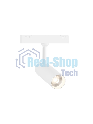 Трековый акцентный светильник Ambrella light GL4401 WH белый IP20 7W 3CCT 3000-6000K SMART 48V 24° D35*90