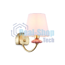 Настенный светильник Ambrella light LH75027 GD/PI золото/розовый E14 max 40W 240*150*240