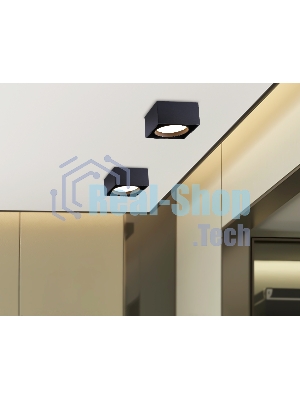Светильник накладной TN70866 BK черный GX53 max 12W 95*95*62