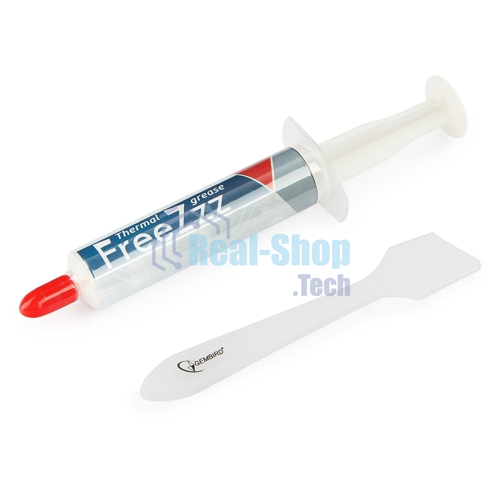 Термопаста Gembird FreeZzz GF-01-5 для радиаторов, 5гр, шприц
