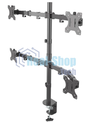 Кронштейн ONKRON D421E для четырех мониторов 13