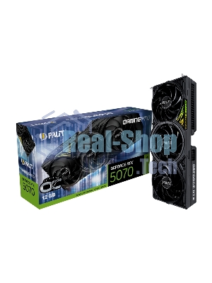 Видеокарта Palit NVIDIA GeForce RTX 5070 GamingPro OC 12Gb PCI-E 192bit GDDR7 2325/28000 HDMIx1 DPx3 HDCP Ret