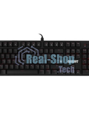 Клавиатура проводная Defender Quest GK-596 RU (45596), USB, черный